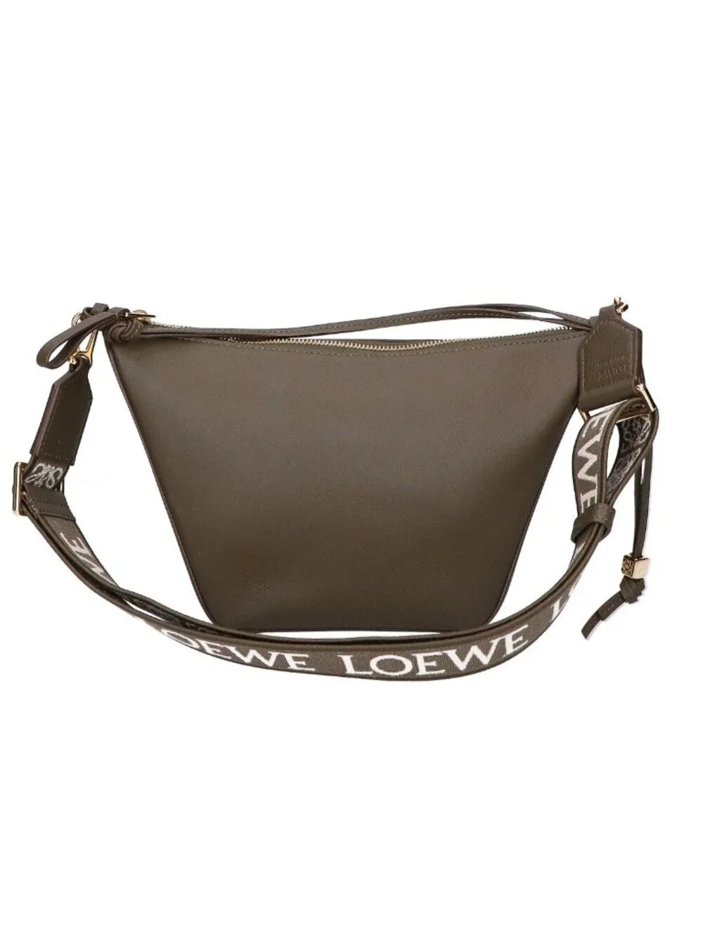 Loewe Mint Anagram Classic Calfskin Hammock Hobo Mini